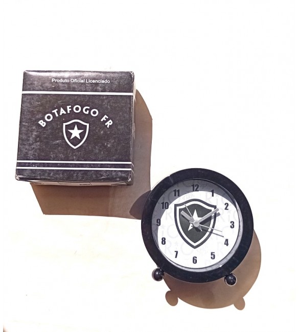 Relógio Despertador Reondo do BotaFogo FR - produto oficial